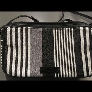 Vera Bradley Small Crossbody: Midnight Stripe